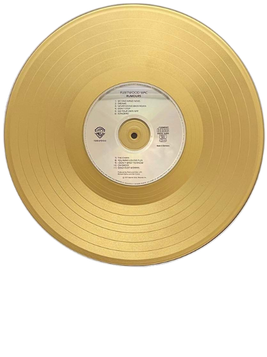 FLEETWOOD MAC - Rumours | Gold Record & CD Presentation