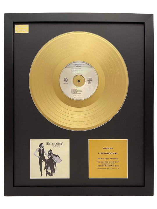 FLEETWOOD MAC - Rumours | Gold Record & CD Presentation