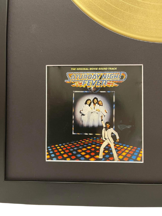 BEE GEES - Saturday Night Fever | Gold Record & CD Presentation