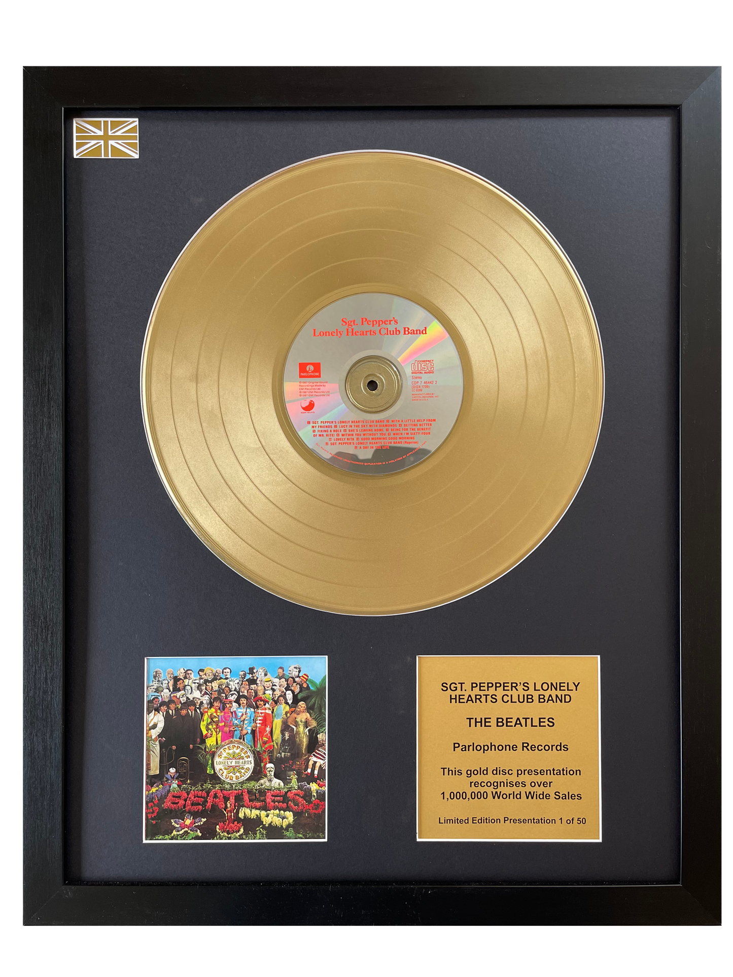 The BEATLES Bundle | Gold Record & CD Presentations