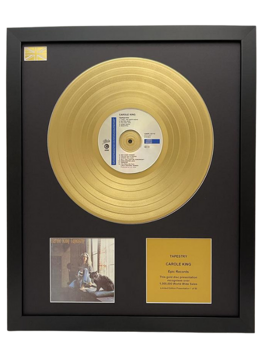 CAROLE KING - Tapestry | Gold Record & CD Presentation