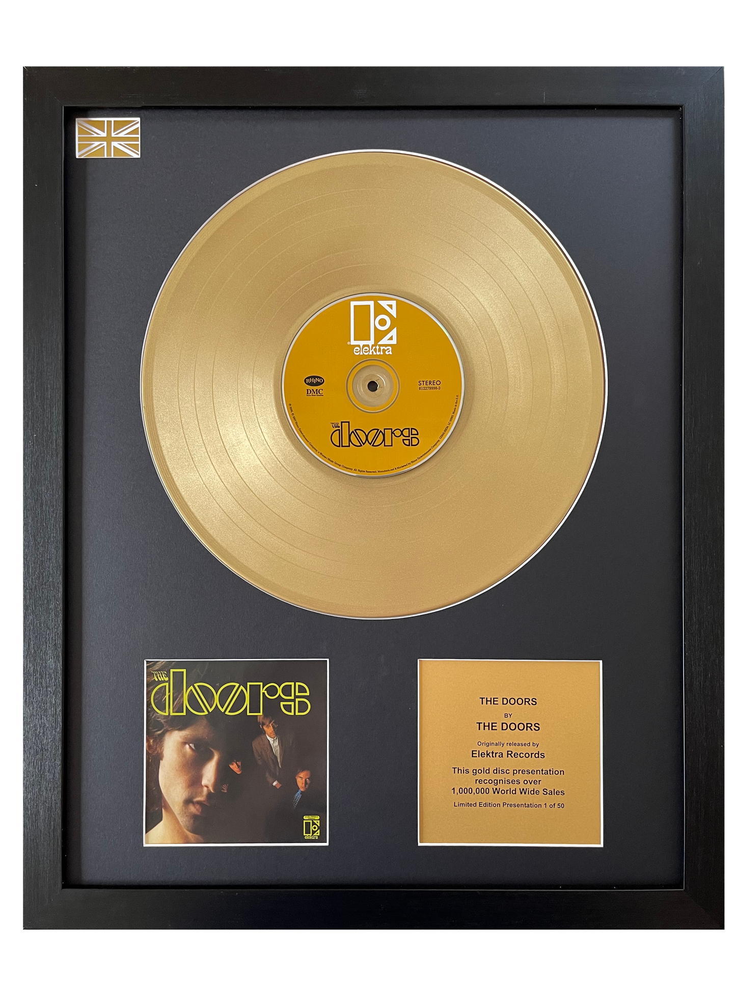 THE DOORS - The Doors | Gold Record & CD Presentation