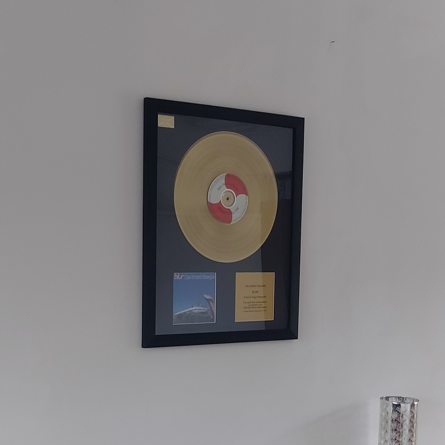 BLUR - The Great Escape | Gold Record & CD Presentation