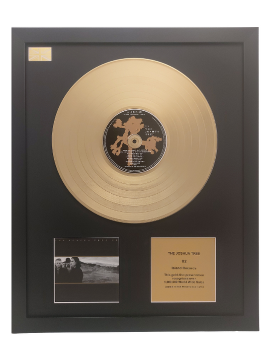 U2 - Joshua Tree | Gold Disc & CD Presentation