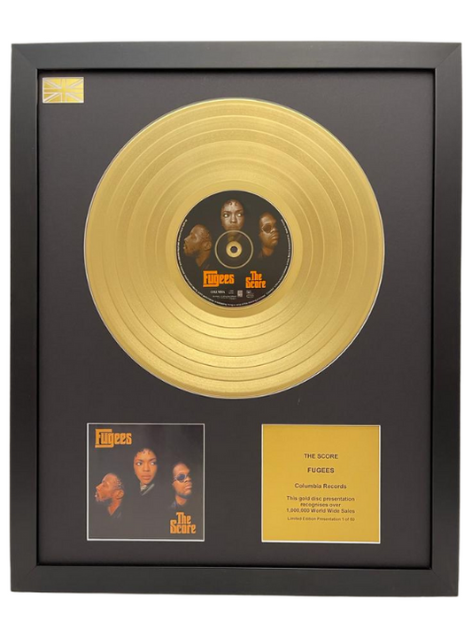 FUGEES - The Score | Gold Record & CD Presentation