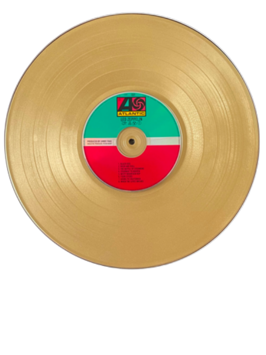 LED ZEPPELIN - Volume IV | Gold & CD Presentation