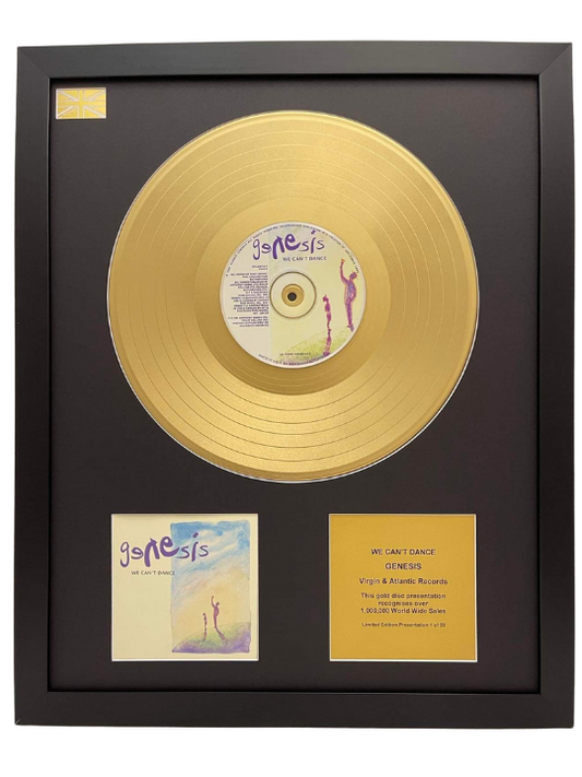 GENESIS - We Can't Dance | Gold Record & CD Presentation