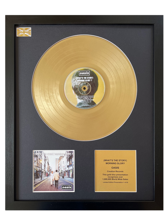OASIS - (What's The Story) Morning Glory? | Gold Record & CD Presentation