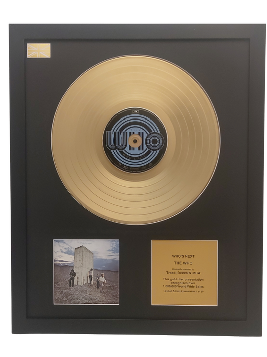 THE WHO - Who's Next | Gold Record & CD Presentation