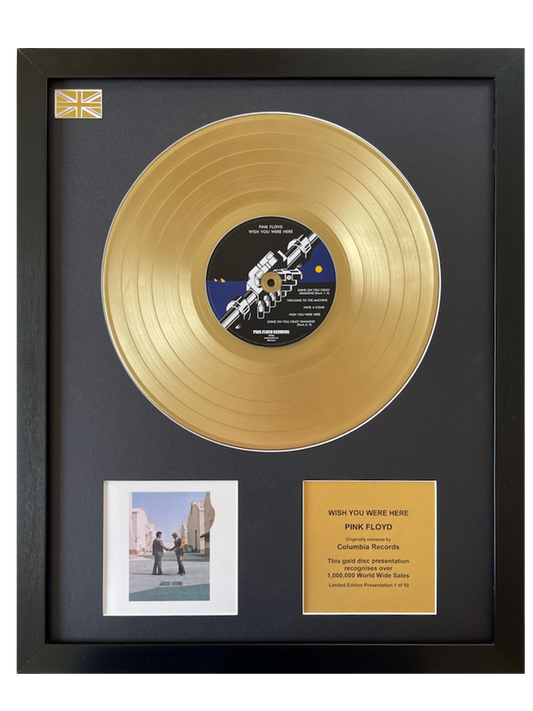 PINK FLOYD - Wish You Were Here | Gold Record & CD Presentation