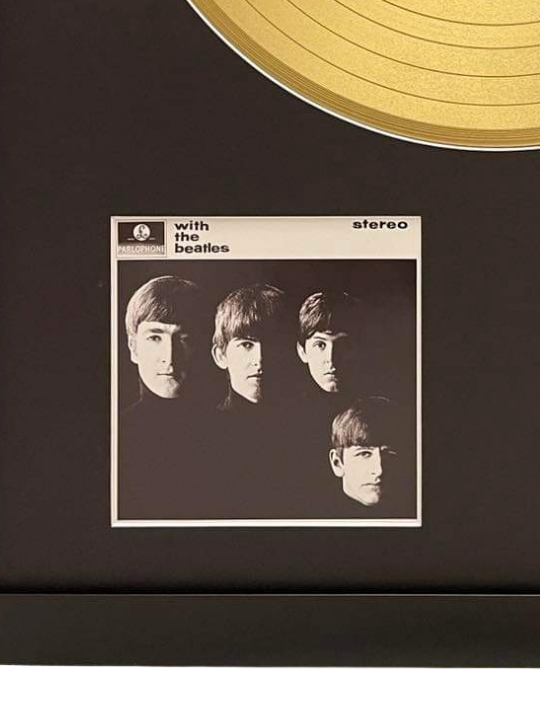 THE BEATLES - With The Beatles | Gold Record & CD Presentation