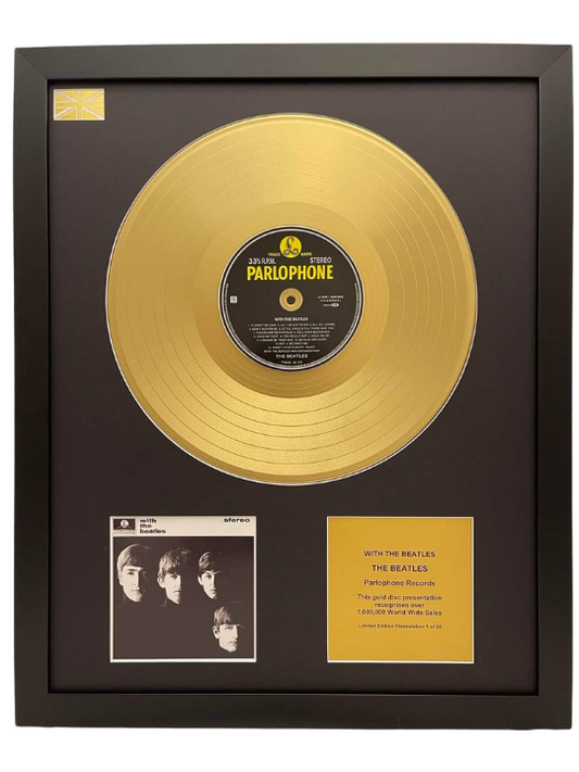 THE BEATLES - With The Beatles | Gold Record & CD Presentation